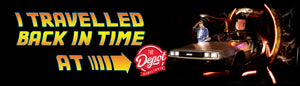 The Depot Bumper Sticker - DeLorean