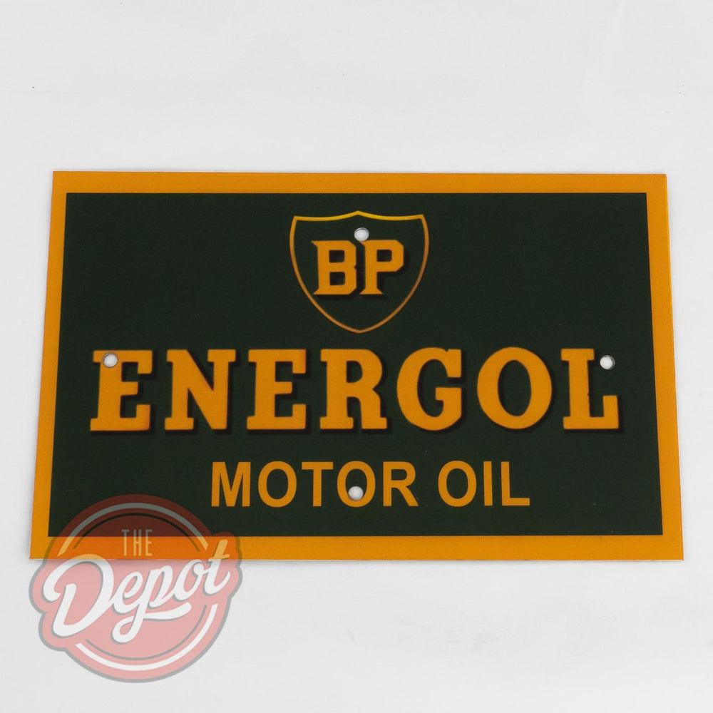 Acrylic Coated Sign - BP Energol