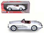 1:18 1958 Corvette White