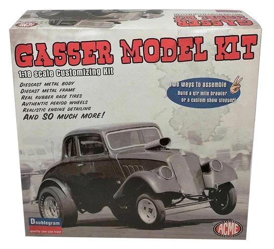 1:18 1933 Chopped Gasser Model Kit (Metal)