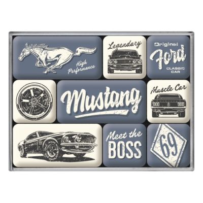 Magnet Set: Ford Mustang