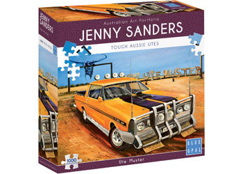 Blue Opal Jenny Sanders Tough Aussie Utes Puzzle 1000PC