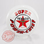 Bowser Globe (Opal Glass) - Texaco Super