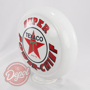 Bowser Globe (Opal Glass) - Texaco Super