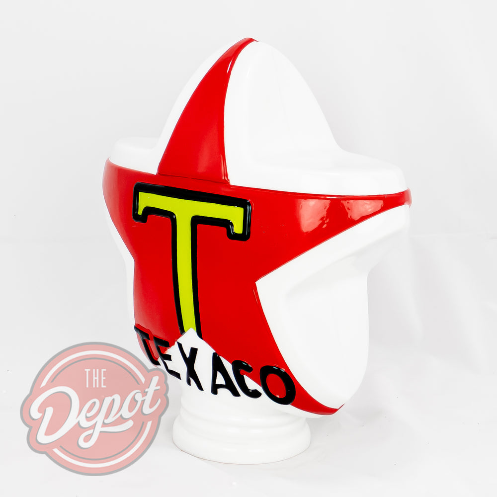 Reproduction Bowser Globe - Texaco Painted