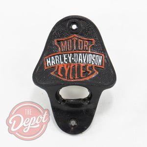 Harley Davidson Cast Iron Bottle Opener