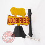 Cast Iron Sign - Golden Fleece Bell