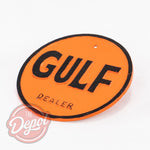 Cast Iron Sign - Gulf Round