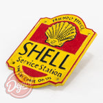 Cast Iron Sign - Shell Service Shield