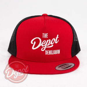 The Depot Trucker Cap - Red