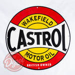 Enamel Sign - Castrol Round (56cm)