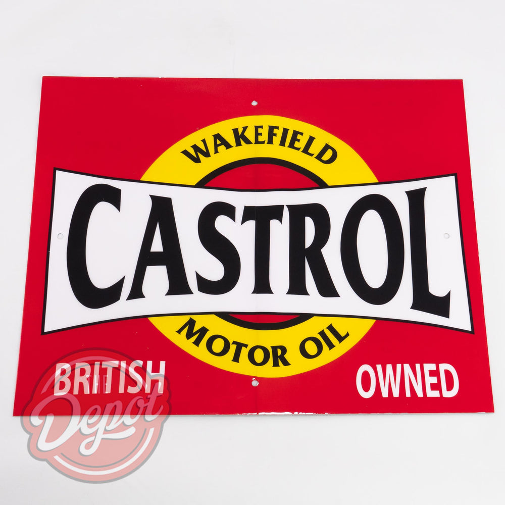 Acrylic Coated Sign - Castrol Wakefield