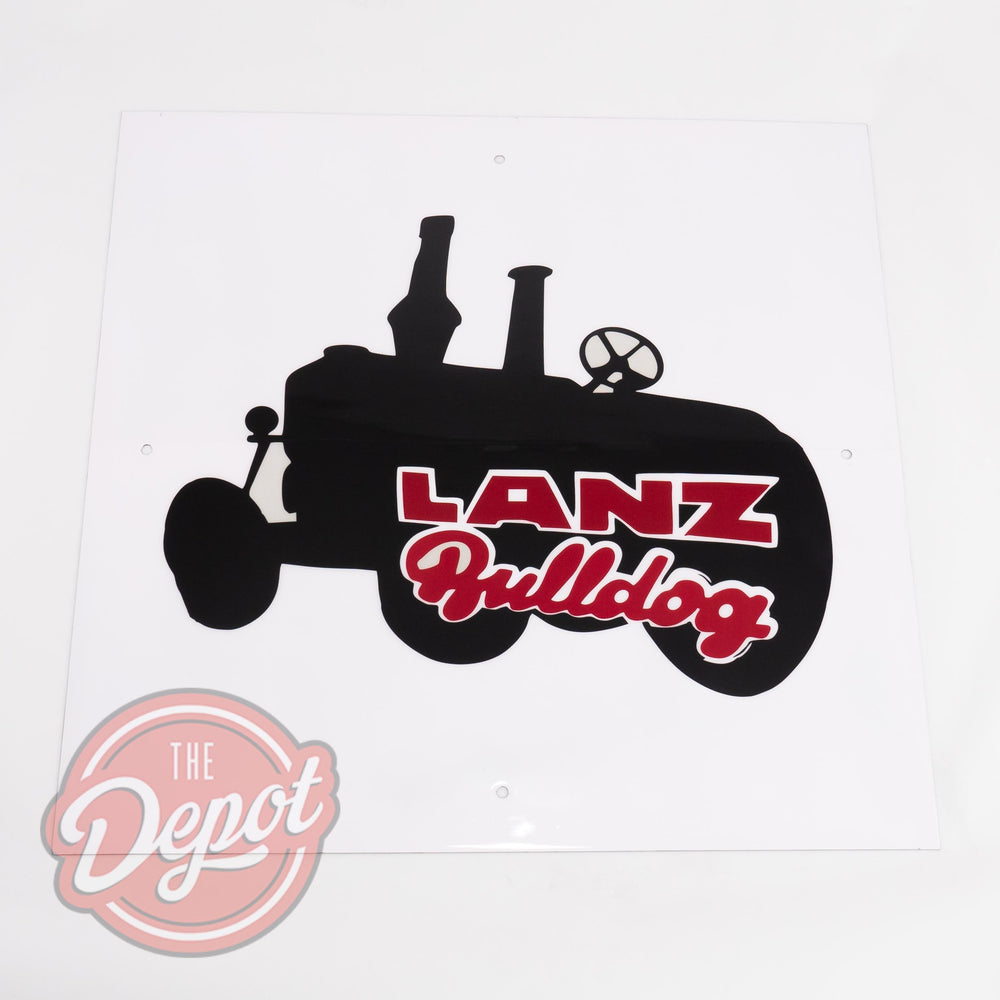 Acrylic Coated Sign - Lanz