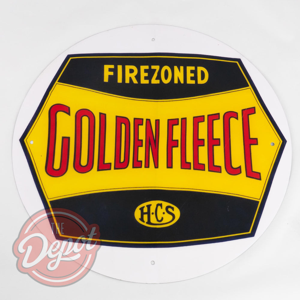 Acrylic Coated Sign - Golden Fleece Firezone