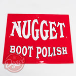 Acrylic Coated Sign - Nugget Boot Polish