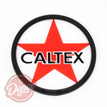 Gilbarco Round Adglass Insert - Caltex