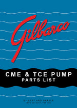 Gilbarco CME & TCE Pump Parts List