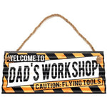 Corrugated Sign - Dad's Workshop
