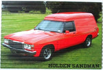 Corrugated Sign - Holden Sandman
