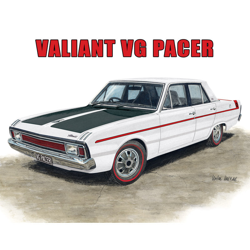 Tin Sign - Valiant VG Pacer Sedan