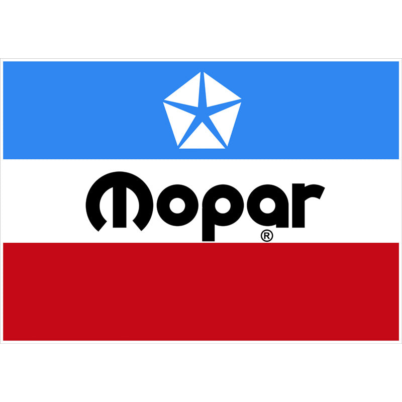 Tin Sign - Mopar Logo