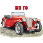 Tin Sign - MG TC