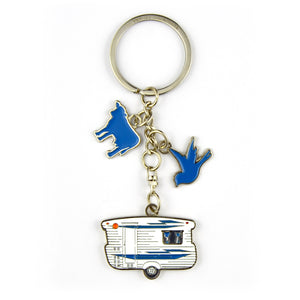 Keyring - 'Bluey Caravan'