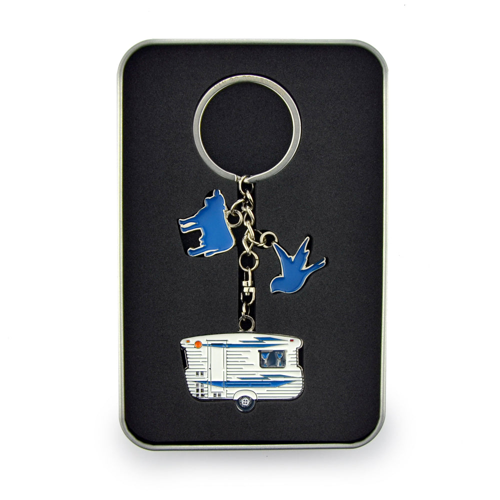 Keyring - 'Bluey Caravan'