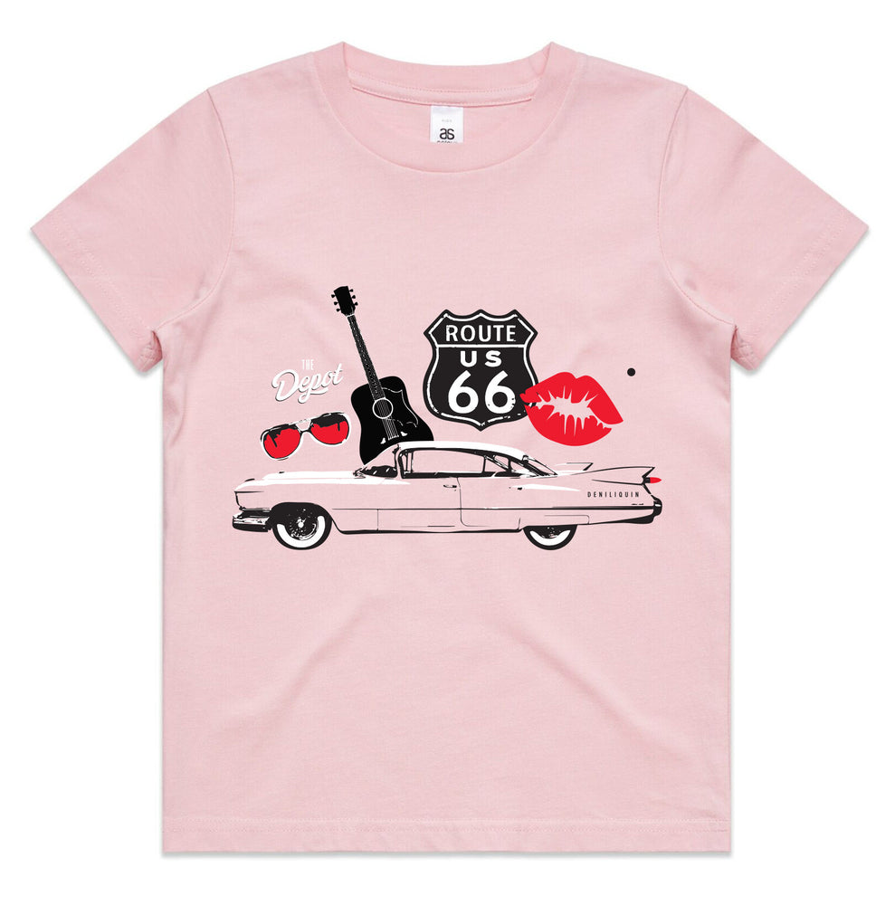 The Depot Children's Tee - Cadillac