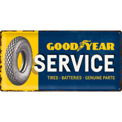 Goodyear Service Sign (Long)