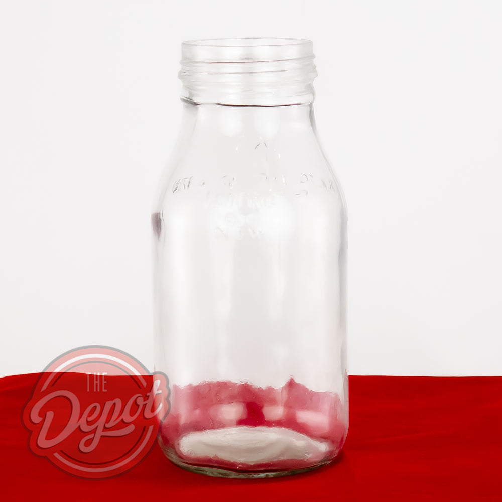Reproduction Glass Oil Bottle - Cleanskin 1 Litre (Bottle only)