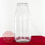 Reproduction Glass Oil Bottle - Cleanskin Quart (Bottle only)