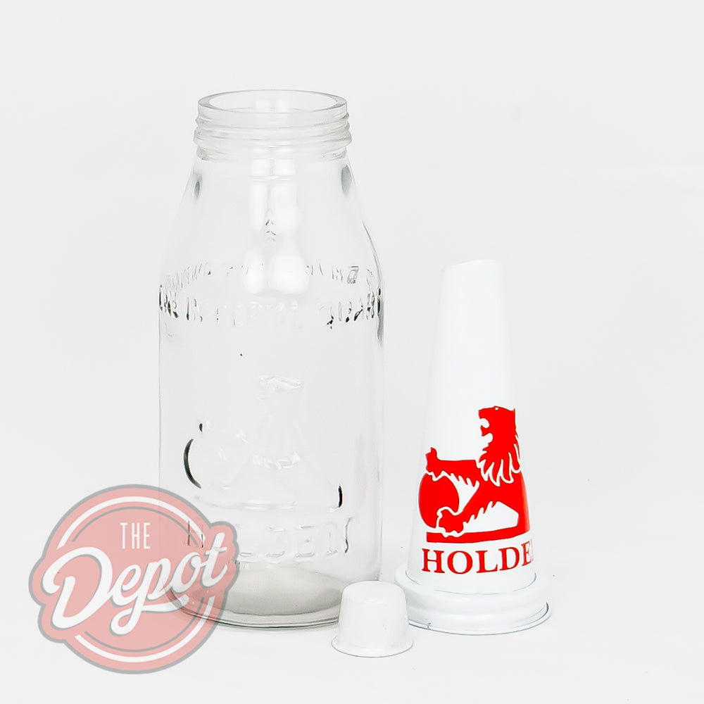 Reproduction Glass Oil Bottle - Holden Quart (Bottle only)