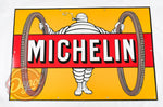 Retro Enamel Sign - Michelin Man