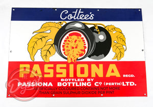 Retro Enamel Sign - Passiona