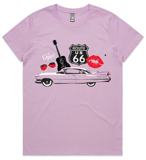 The Depot Tee - Lavender Cadillac
