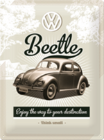 Tin Sign - VW Beetle (Large)