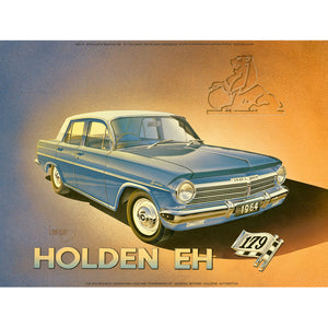 Tin Sign - 1964 EH Holden