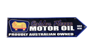 Small Flag - Golden Fleece Motor Oil