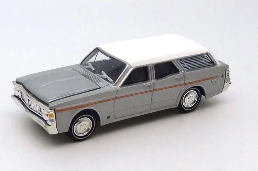 Road Ragers - 1970 XW GS Fairmont V8 Wagon (Silver Fox with white roof)