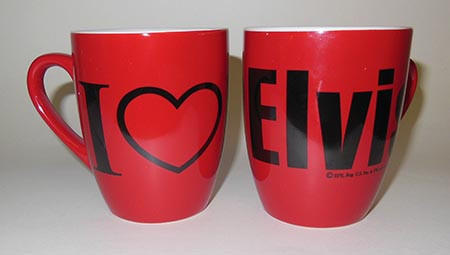 I Love Elvis Mug