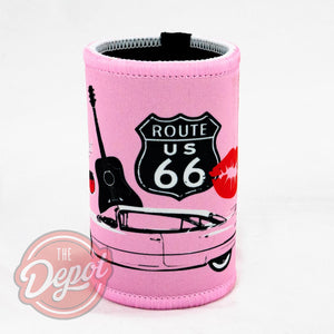 The Depot Can Cooler - Pink Cadillac