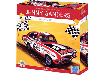 Blue Opal Jenny Sanders Just Brocky Puzzle 1000PC