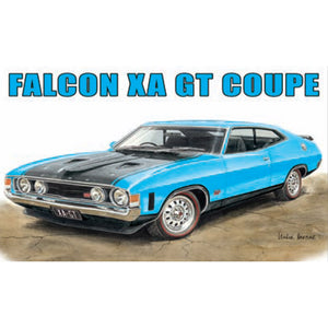 Tin Sign - Ford Falcon XA GT Coupe