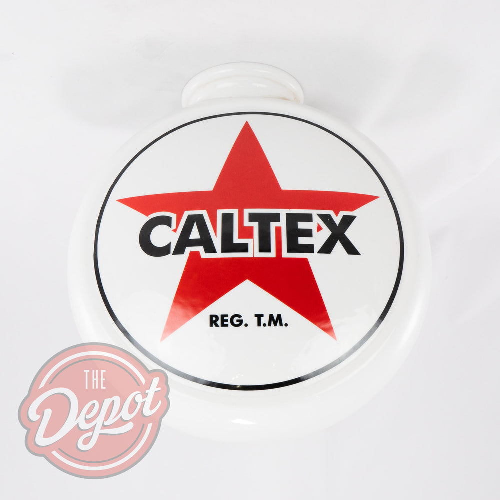 Bowser Globe (Opal Glass) - Caltex