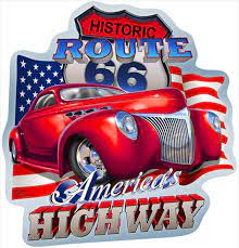 Tin Sign - America's Highway Route 66