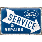 Tin Sign - Ford Service & Repairs (Medium)