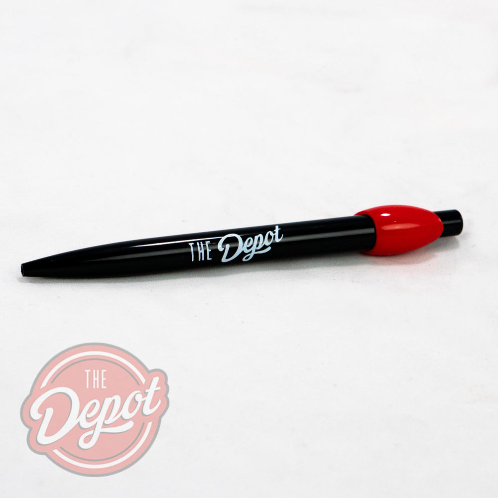 The Depot Pen (Black & Red)