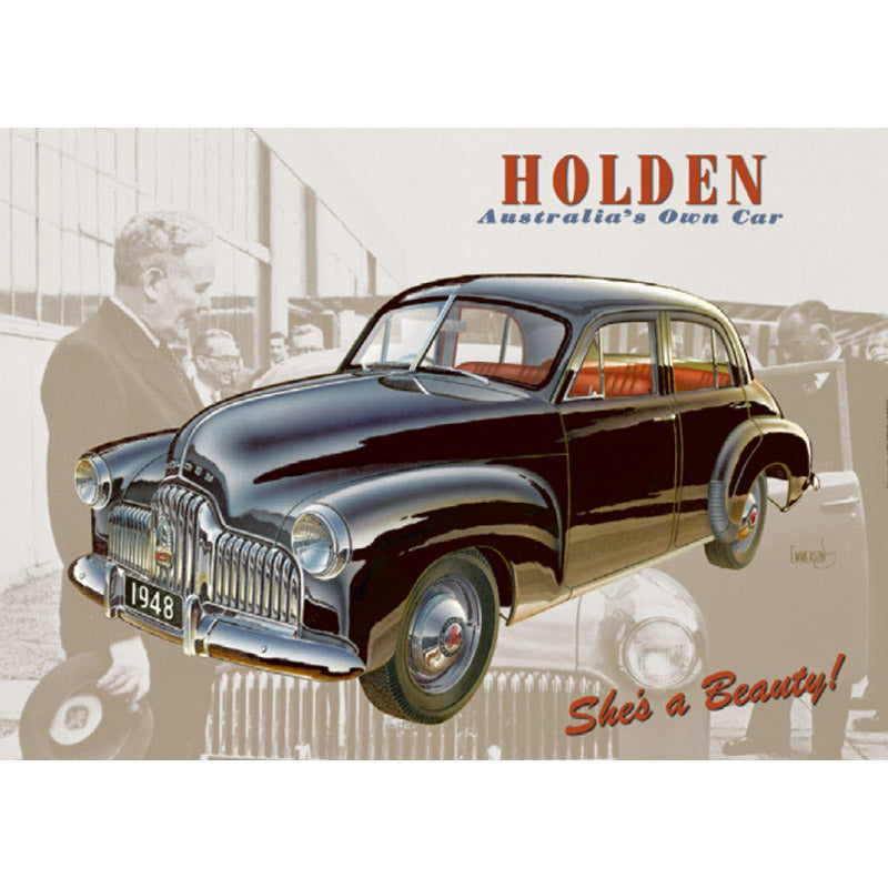 Tin Sign - 1948 FX Holden