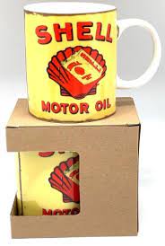 Shell Motor Oil Mug